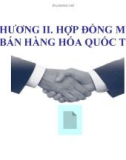 Bài giảng Hợp đồng mua bán hàng hóa trong quốc tế