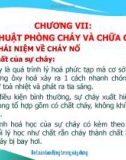 Bài giảng An toàn lao động: Chương 7 - ThS. Nguyễn Huy Vững