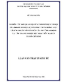 Luận văn Thạc sĩ Kinh tế: Nghiên cứu mối quan hệ giữa trách nhiệm xã hội của doanh nghiệp, sự hài lòng trong công việc và sự gắn kết với tổ chức của người lao động tại các doanh nghiệp dệt may trên địa bàn TP. Hồ Chí Minh