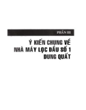 Nhà máy lọc dầu số 1 Dung Quất của tổ quốc Việt Nam: Phần 2