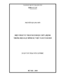 Luận văn Thạc sĩ Luật học: Biện pháp tư pháp bắt buộc chữa bệnh trong Bộ luật hình sự Việt Nam năm 2015