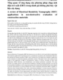 Tổng quan về ứng dụng của phương pháp chụp ảnh điện trở suất (ERT) trong đánh giá không phá hủy vật liệu xây dựng