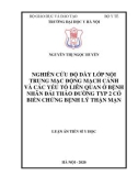 Luận án Tiến sĩ Y học: Nghiên cứu độ dày lớp nội trung mạc động mạch cảnh và các yếu tố liên quan ở bệnh nhân đái tháo đường typ 2 có biến chứng bệnh lý thận mạn