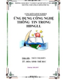 Sáng kiến kinh nghiệm THCS: Ứng dụng công nghệ thông tin trong hoạt động ngoài giờ lên lớp