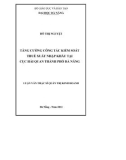 Luận văn Thạc sĩ Quản trị kinh doanh: Tăng cường công tác kiểm soát thuế nhập khẩu tại Cục Hải quan thành phố Đà Nẵng