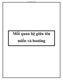 Mối quan hệ giữa tên miền và hosting