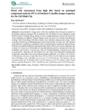 Flood risk assessment from high tide based on principal component analysis (PCA) of Sentinel-1 satellite images sequence for Ho Chi Minh City