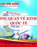 Bài giảng Kinh tế quốc tế: Chương 1 - Trương Khánh Vĩnh Xuyên