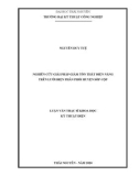 Luận văn Thạc sĩ Khoa học: Nghiên cứu giải pháp giảm tổn thất điện năng trên lưới điện phân phối huyện Sốp Cộp