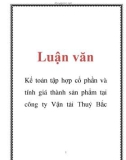 Luận văn: Kế toán tập hợp cổ phần và tính giá thành sản phẩm tại công ty Vận tải Thuỷ Bắc