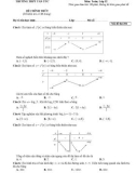 Đề kiểm tra cuối học kì 1 môn Toán lớp 12 năm 2020-2021 có đáp án - Trường THPT Tân Túc, TP. Hồ Chí Minh (Mã đề 201)