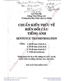 chuẩn kiến thức về biến đổi câu tiếng anh: phần 1