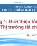 Bài giảng Quản trị tài chính: Chương 1 - ThS.LêTrungHiếu