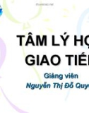 BÀI GIẢNG TÂM LÝ HỌC GIAO TIẾP