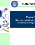 Chương 8: Kiếm tra và đánh giá chương trình marketing thương mại