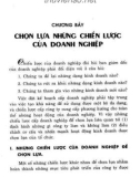 Lập chiến lược kinh doanh: Phần 2