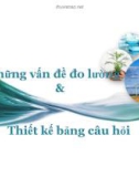 Bài giảng Nghiên cứu Marketing: Chương 3 - Nguyễn Thị Minh Hải