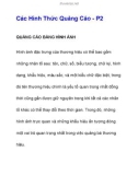 Các Hình Thức Quảng Cáo - P2