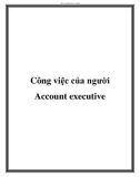 Công việc của người Account executive