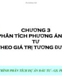 Bài giảng Lập và phân tích dự án: Chương 3 - ThS. Hà Văn Hiệp