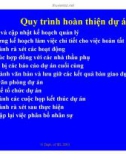 Bài giảng hệ điều hành : Phương pháp Quản lý Dự án CNTT part 10