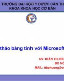 Bài giảng Tin học đại cương: Chương 5 - ThS. Trần Thị Bích Phượng