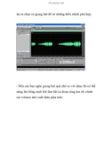 Hướng dẫn thu âm bằng Adobe Audition 3 + Link download và cài đặt- P2