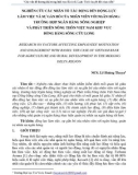 Nghiên cứu các nhân tố tác động đến động lực làm việc và sự gắn bó của nhân viên với ngân hàng: Trường hợp Ngân hàng Nông nghiệp và Phát triển Nông thôn Việt Nam khu vực Đồng bằng sông Cửu Long