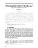 Thực trạng phát triển dịch vụ ngân hàng điện tử tại ngân hàng thương mại cổ phần đầu tư và phát triển Việt Nam chi nhánh Thanh Hoá