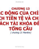 Bài giảng Chương 13: Tác động của chính sách tiền tệ và chính sách tài khóa đến tổng cầu