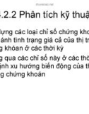 PHÂN TÍCH KỸ THUẬT