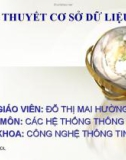 Bài giảng Lý thuyết cơ sở dữ liệu: Chương 5 - Đỗ Thị Mai Hường