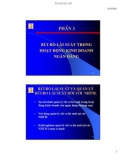 Rủi ro lãi suất trong hoạt động kinh doanh ngân hàng