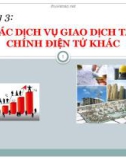 Bài giảng Hệ thống thông tin tài chính ngân hàng: Chương 3 - ĐH Công nghiệp