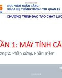 Bài giảng Tin học đại cương: Chương 2 (Phần 2) - Lê Quý Tài