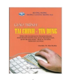 Giáo trình Tài chính – Tín dụng: Phần 1 - TS. Trần Thị Hòa (Chủ biên)