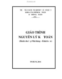 Giáo trình Nguyên lý kế toán: Phần 1 - CĐ Kinh tế đối ngoại