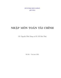 Lý thuyết Toán tài chính: Phần 1