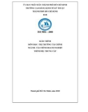 Giáo trình Thị trường tài chính (Ngành: Tài chính doanh nghiệp-Trung cấp) - CĐ Kinh tế Kỹ thuật TP.HCM