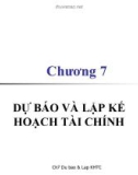 Bài giảng Tài chính công ty nâng cao: Chương 7