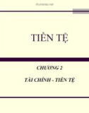 Bài giảng Tài chính tiền tệ: Tài chính - Tiền tệ