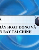 Bài giảng Bài 8: Đòn bẩy hoạt động và đòn bẩy tài chính