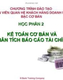 Bài giảng Kế toán cơ bản và phân tích báo cáo tài chính