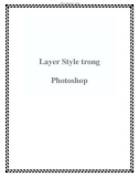 Layer Style trong Photoshop