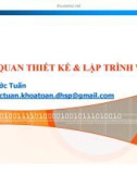 Bài giảng Lập trình web: Tổng quan thiết kế và lập trình Web - Trần Phước Tuấn