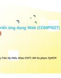 Bài giảng Phát triển ứng dụng Web – Web Programming: Chương 5 - ThS. Lương Trần Hy Hiến