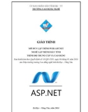 Giáo trình Lập trình web ASP.NET - Nghề: Lập trình máy tính - CĐ Kỹ Thuật Công Nghệ Bà Rịa-Vũng Tàu