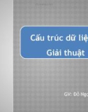 Bài giảng Cấu trúc dữ liệu và giải thuật: Giới thiệu môn học - Đỗ Ngọc Như Loan