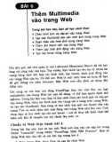 Giáo trình ứng dụng tin học: Thực hành thiết kế trang web Microsoft FrontPage 2000 (Phần 2) - Nguyễn Việt Dũng (chủ biên)