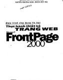 Giáo trình ứng dụng tin học: Thực hành thiết kế trang web Microsoft FrontPage 2000 (Phần 1) - Nguyễn Việt Dũng (chủ biên)